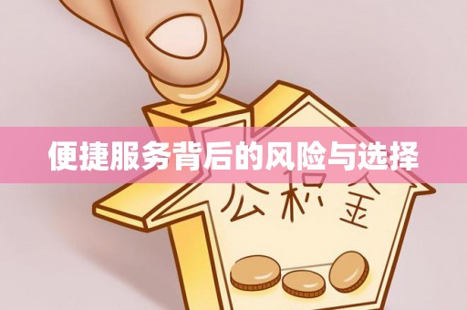 淮南便捷服务背后的风险与选择